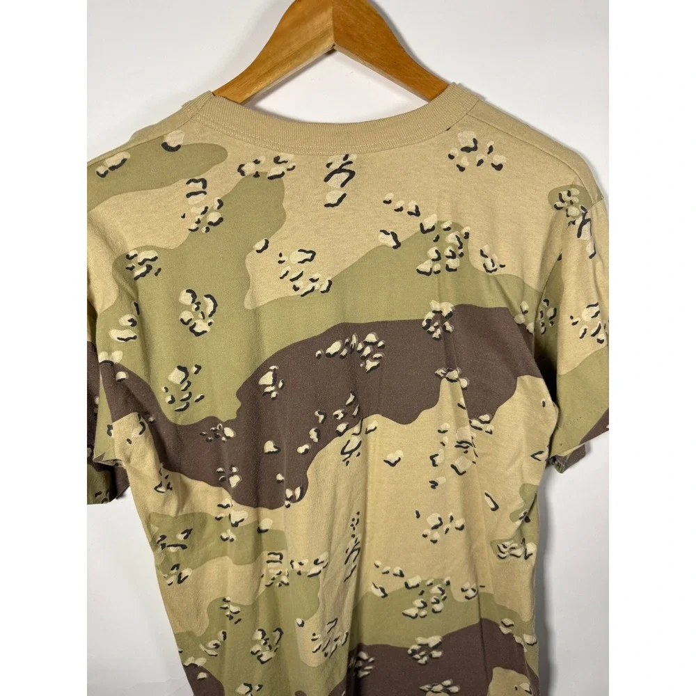 Vintage Tee Swing Desert Camo T Shirt Mens Large Chocolate Chip Camouflage USA - Picture 3 of 8